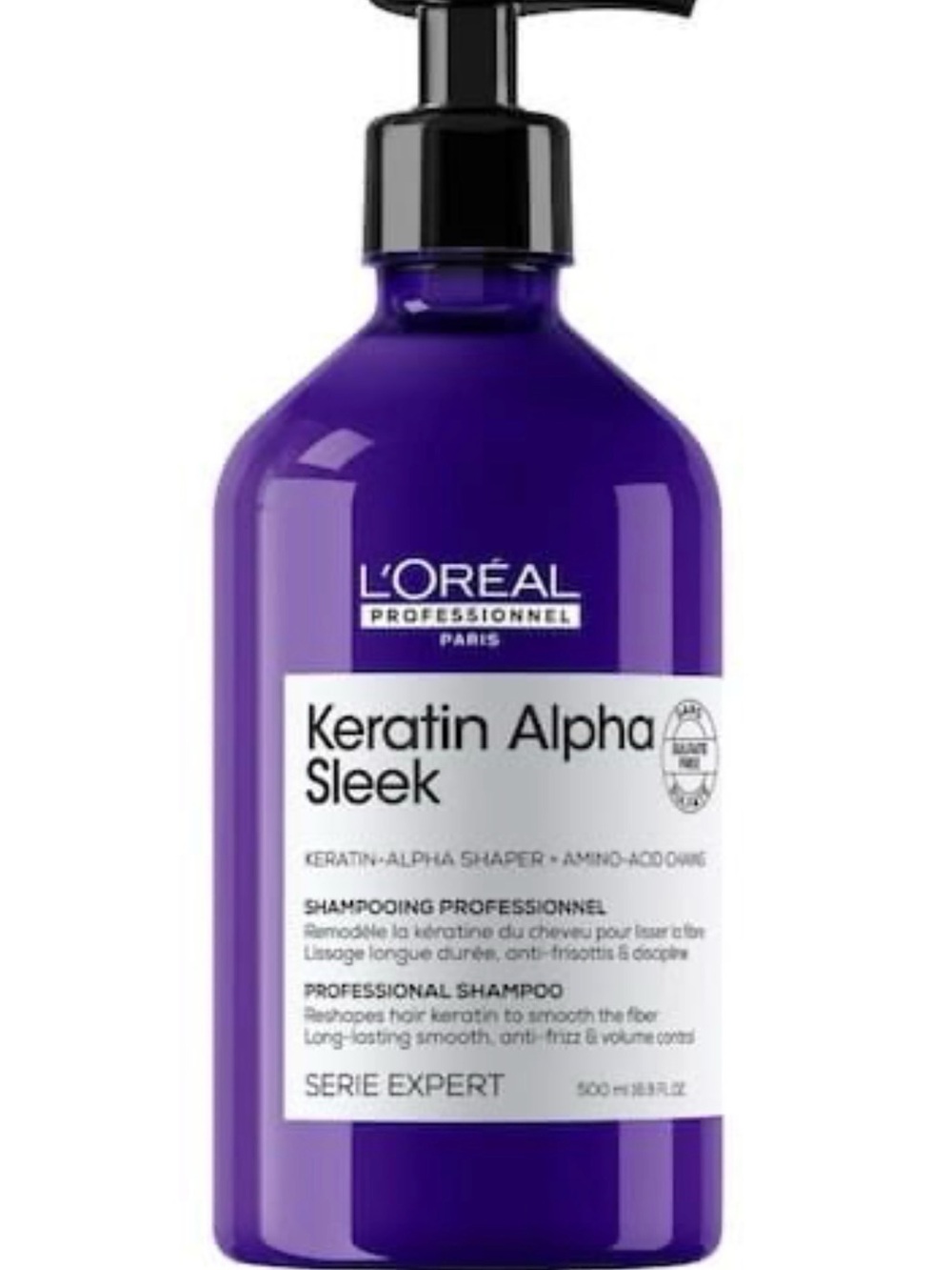 Keratin Alpha Sleek Shampoo 16.9 OZ